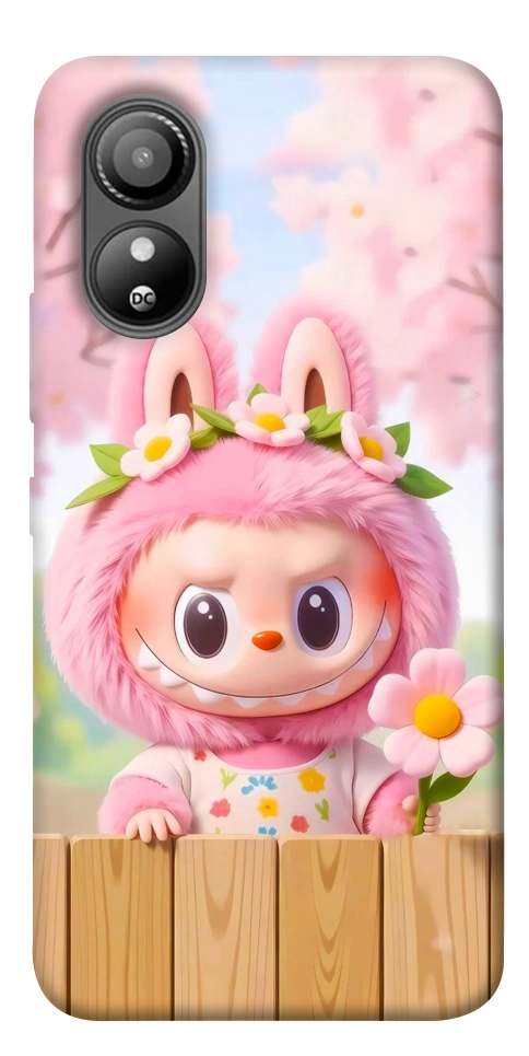 Чехол Labubu flower для ZTE Blade L220