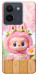 Чехол Labubu flower для Vivo Y36