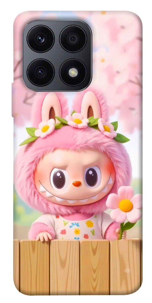 Чехол Labubu flower для Huawei Honor X8a