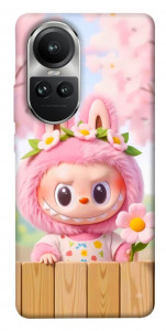 Чохол Labubu flower для Oppo Reno10