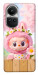 Чехол Labubu flower для Oppo Reno 10