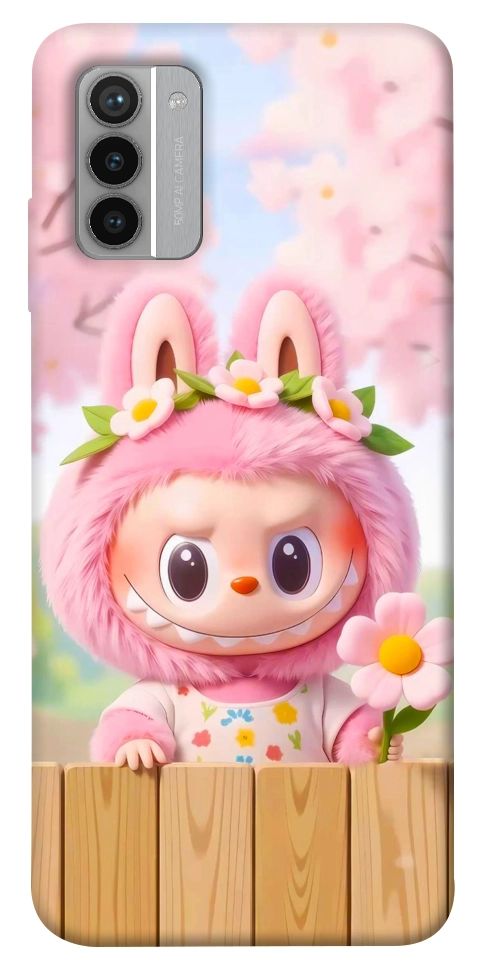 Чехол Labubu flower для Nokia G42