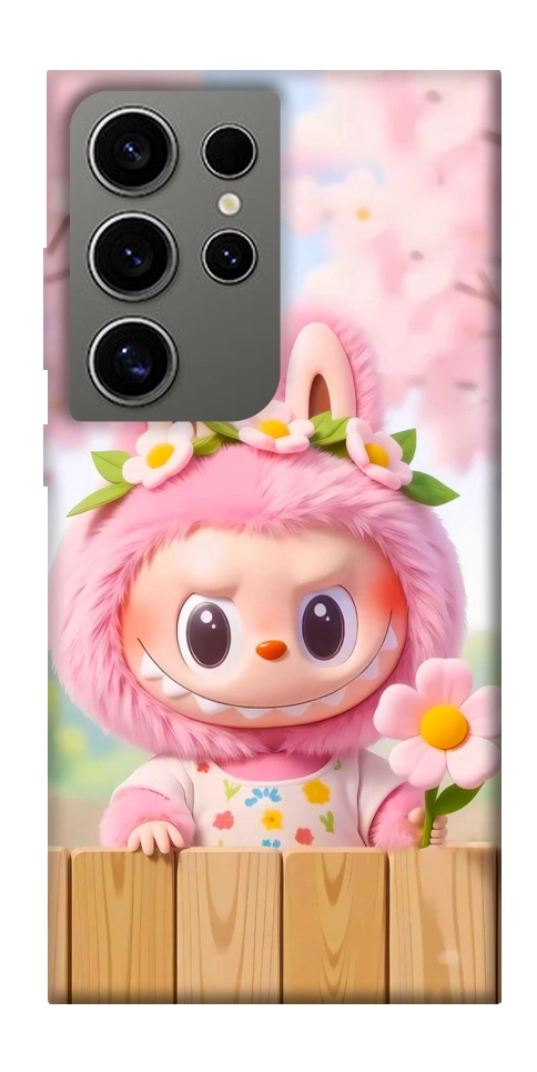Чехол Labubu flower для Galaxy S24 Ultra