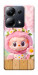 Чехол Labubu flower для Xiaomi Poco M6