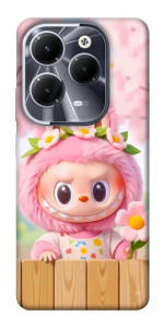 Чохол Labubu flower для Infinix Hot 40 Pro
