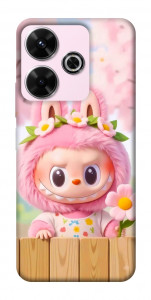 Чохол Labubu flower для Xiaomi Redmi 13 4G