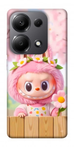 Чехол Labubu flower для Xiaomi Redmi Note 13 Pro 5G