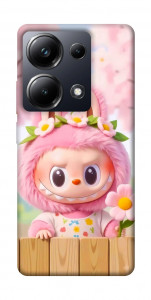 Чохол Labubu flower для Xiaomi Poco M6 Pro 4G