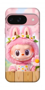 Чехол Labubu flower для Google Pixel 9