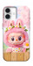 Чохол Labubu flower для iPhone 16 Plus