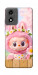 Чехол Labubu flower для Motorola Moto E14