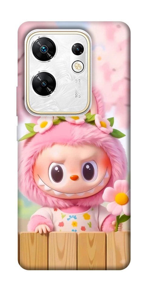 Чехол Labubu flower для Infinix Zero 30 4G