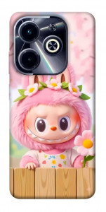 Чехол Labubu flower для TECNO Spark 20