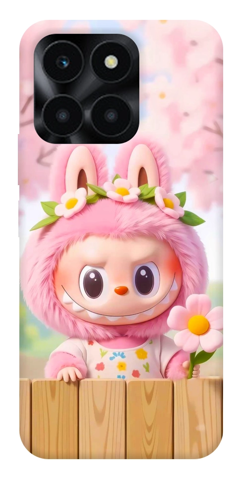 Чохол Labubu flower для Huawei Honor X6a