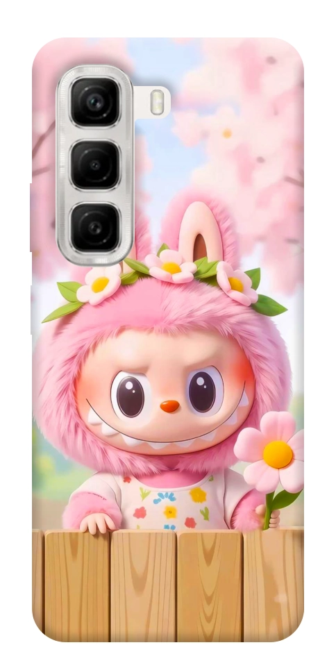 Чехол Labubu flower для Infinix Hot 50 4G