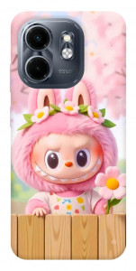 Чохол Labubu flower для Infinix Smart 9 4G