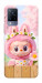 Чехол Labubu flower для Vivo V21