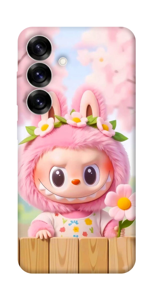Чохол Labubu flower для Galaxy S25+