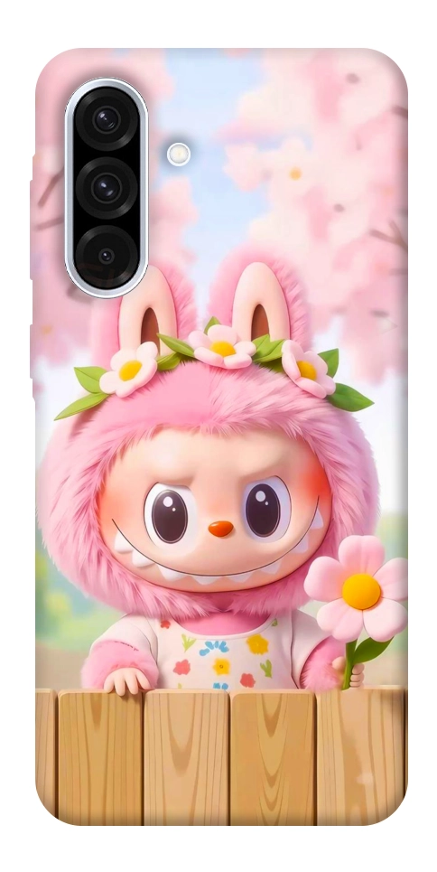 Чохол Labubu flower для Galaxy A56 5G