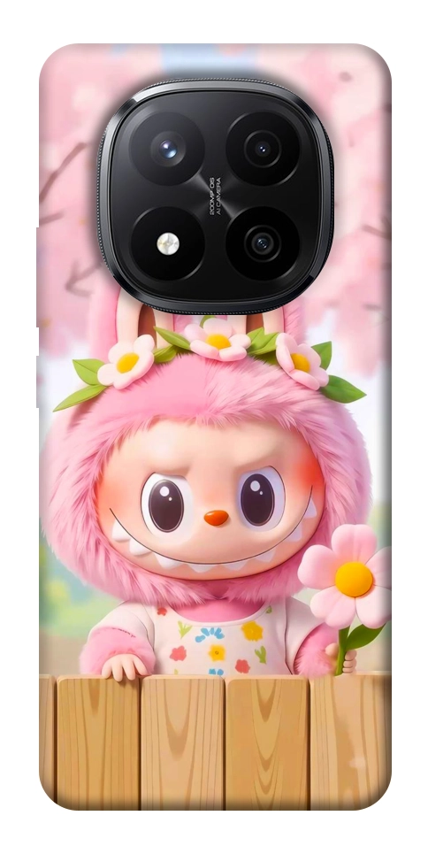 Чехол Labubu flower для Xiaomi Redmi Note 14 Pro+ 5G
