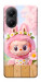 Чохол Labubu flower для Xiaomi Poco X7 Pro