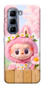 Чехол Labubu flower для Infinix Hot 50 Pro