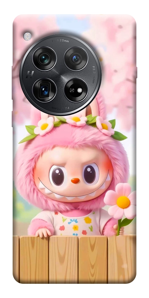 Чехол Labubu flower для OnePlus 12