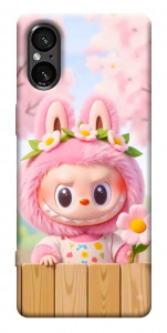 Чехол Labubu flower для Sony Xperia 5 V