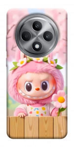 Чохол Labubu flower для Oppo Reno 12 F 4G
