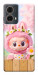 Чехол Labubu flower для Motorola Moto G85