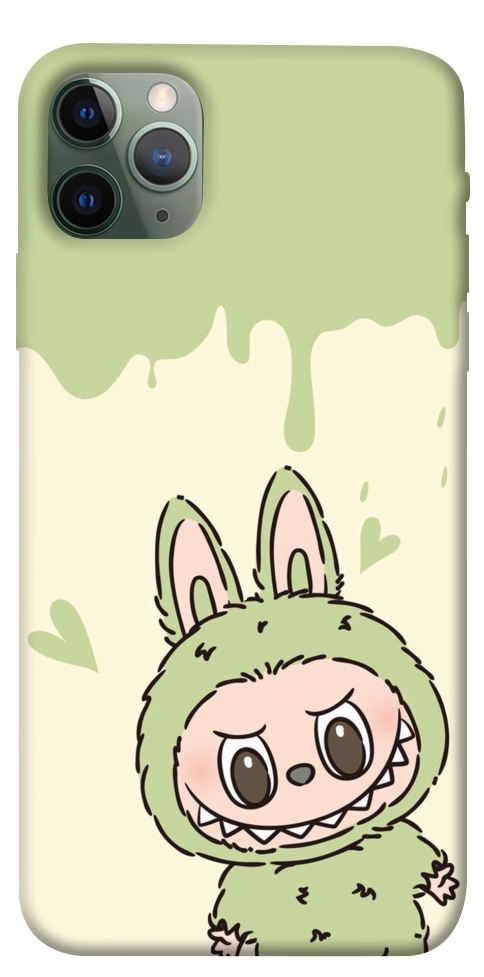Чехол Labubu green для iPhone 11 Pro Max