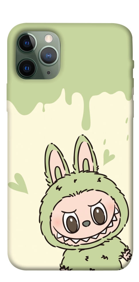 Чехол Labubu green для iPhone 11 Pro