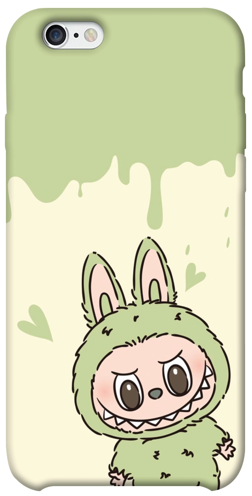 Чехол Labubu green для iPhone 6