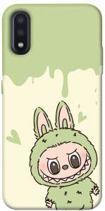 Чохол Labubu green для Galaxy A01