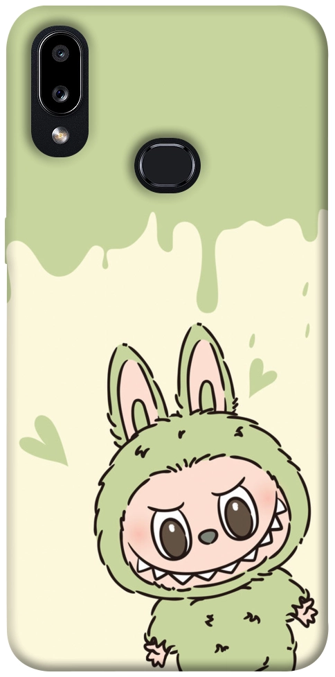 Чехол Labubu green для Galaxy A10s (2019)