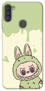 Чохол Labubu green для Galaxy A11 (2020)