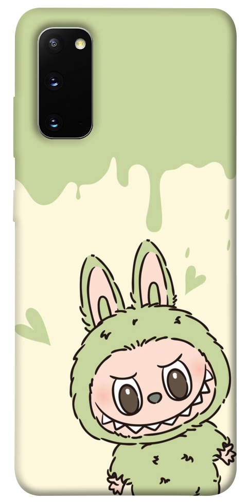 Чохол Labubu green для Galaxy S20 (2020)