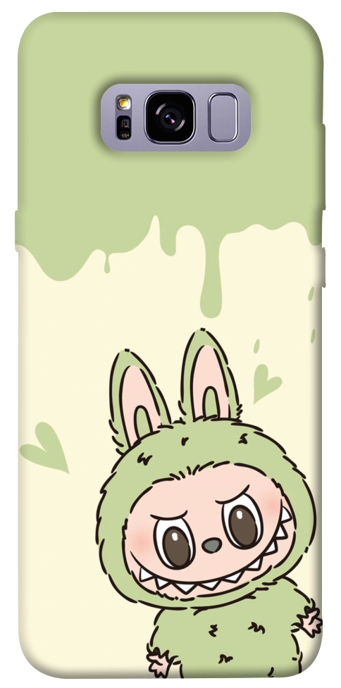 Чохол Labubu green для Galaxy S8+
