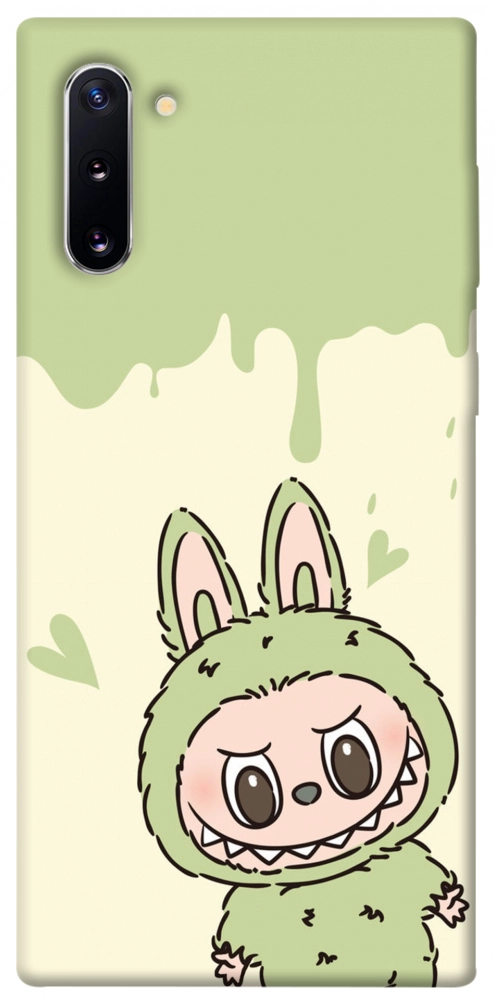 Чехол Labubu green для Galaxy Note 10 (2019)