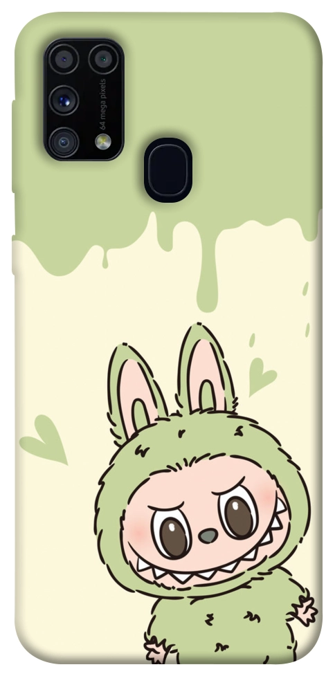 Чохол Labubu green для Galaxy M31 (2020)