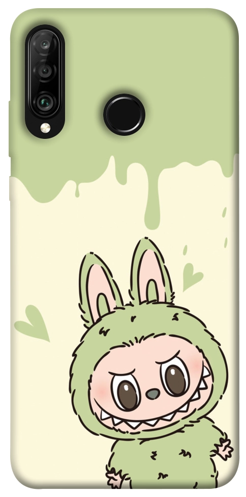 Чехол Labubu green для Huawei P30 Lite