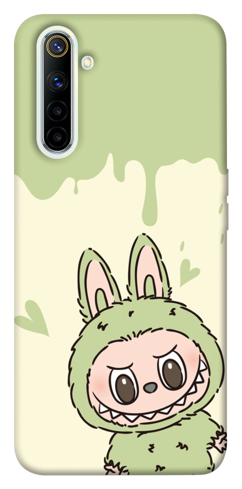 Чехол Labubu green для Realme 6