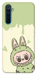 Чехол Labubu green для Realme 6 Pro