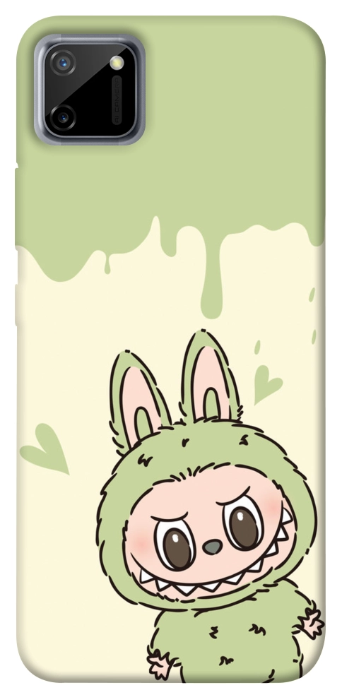 Чехол Labubu green для Realme C11