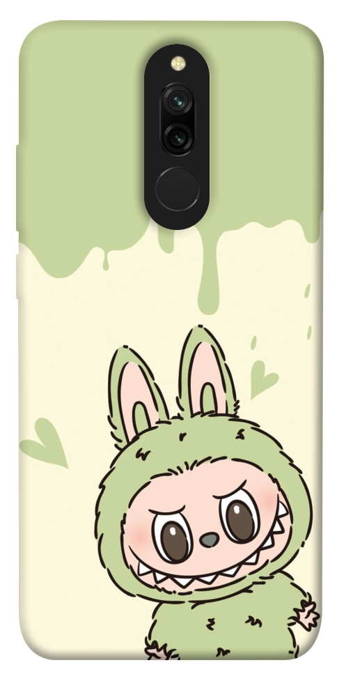 Чохол Labubu green для Xiaomi Redmi 8