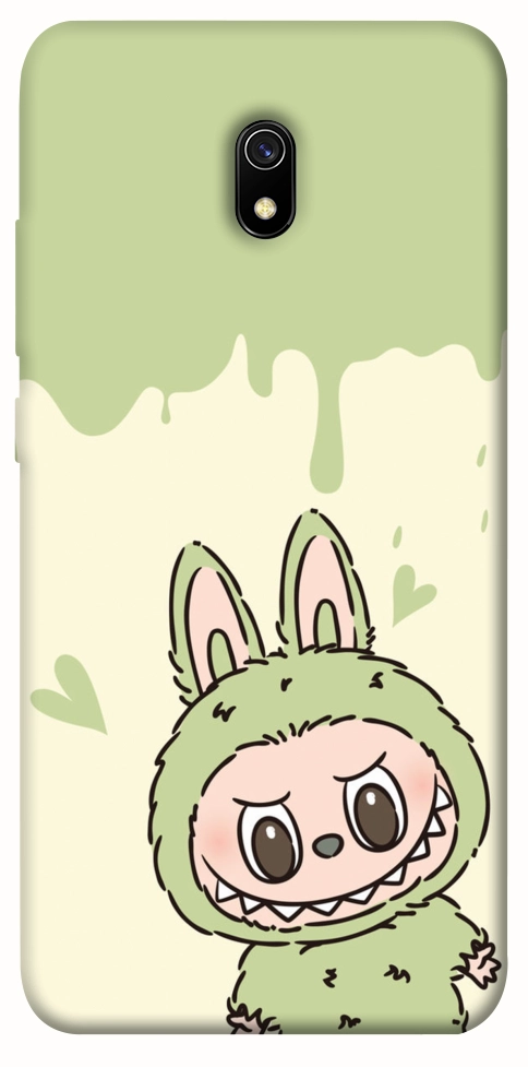 Чохол Labubu green для Xiaomi Redmi 8a