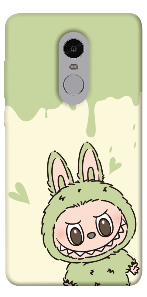 Чехол Labubu green для Xiaomi Redmi Note 4X