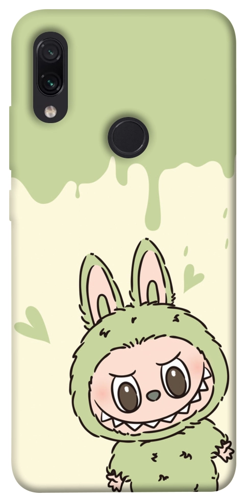 Чехол Labubu green для Xiaomi Redmi Note 7
