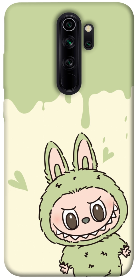 Чохол Labubu green для Xiaomi Redmi Note 8 Pro