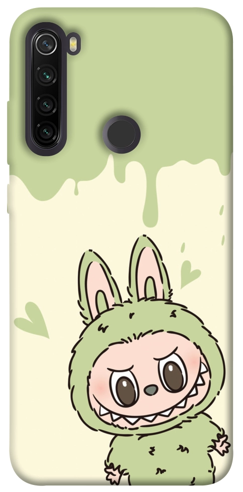Чохол Labubu green для Xiaomi Redmi Note 8T